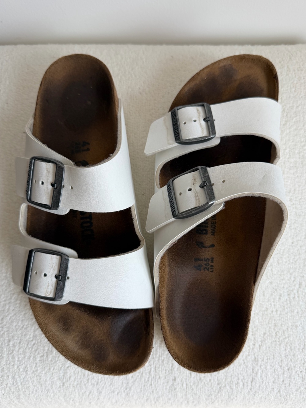 Birkenstock White Sandals